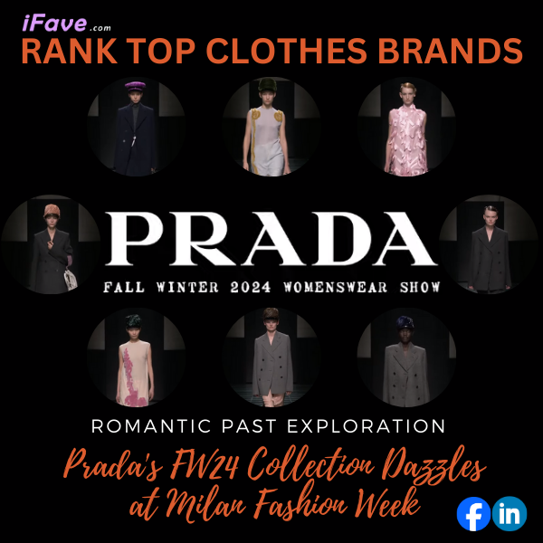 Prada's Fall/Winter 2024 collection showcases at Milan Fashion Week